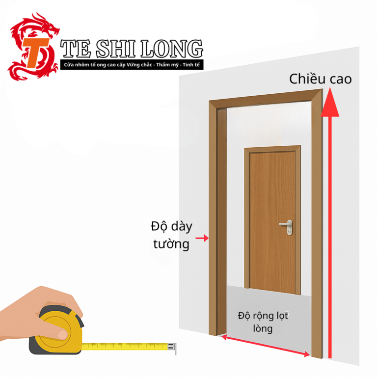 Hướng Dẫn Cách Đo Cửa Nhôm Tấm Tổ Ong Chính Xác Từng Milimet