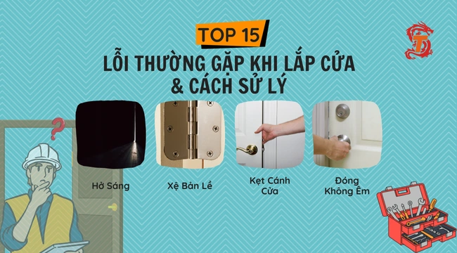 Top 15 lỗi thường gặp và cách sử lý